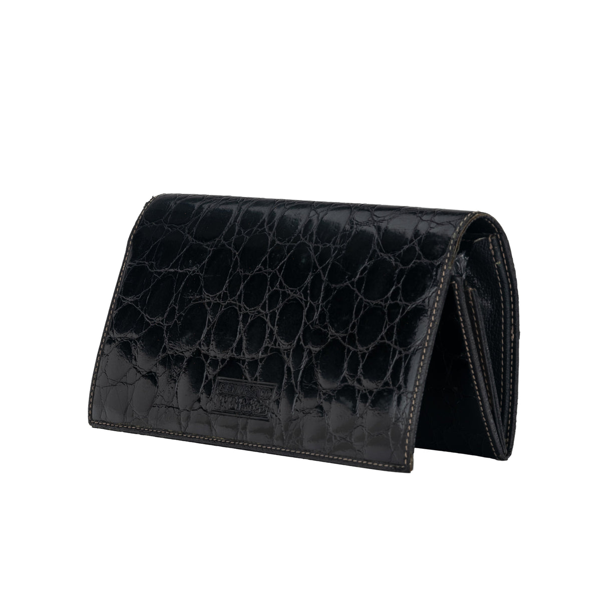 Black Crocodile Wallet