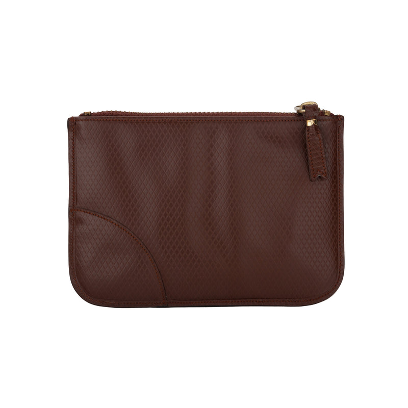 Comme des Garçon brown leather wallet