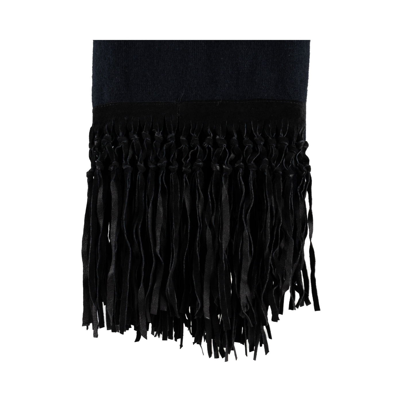 Secondhand Collection Privée Wool Shawl with Fringes