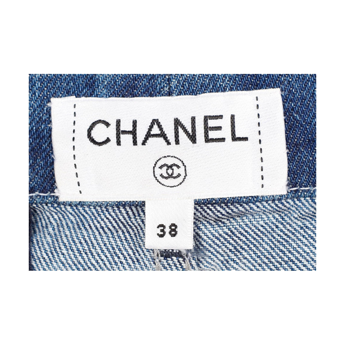 Secondhand Chanel High-waisted Denim Pants