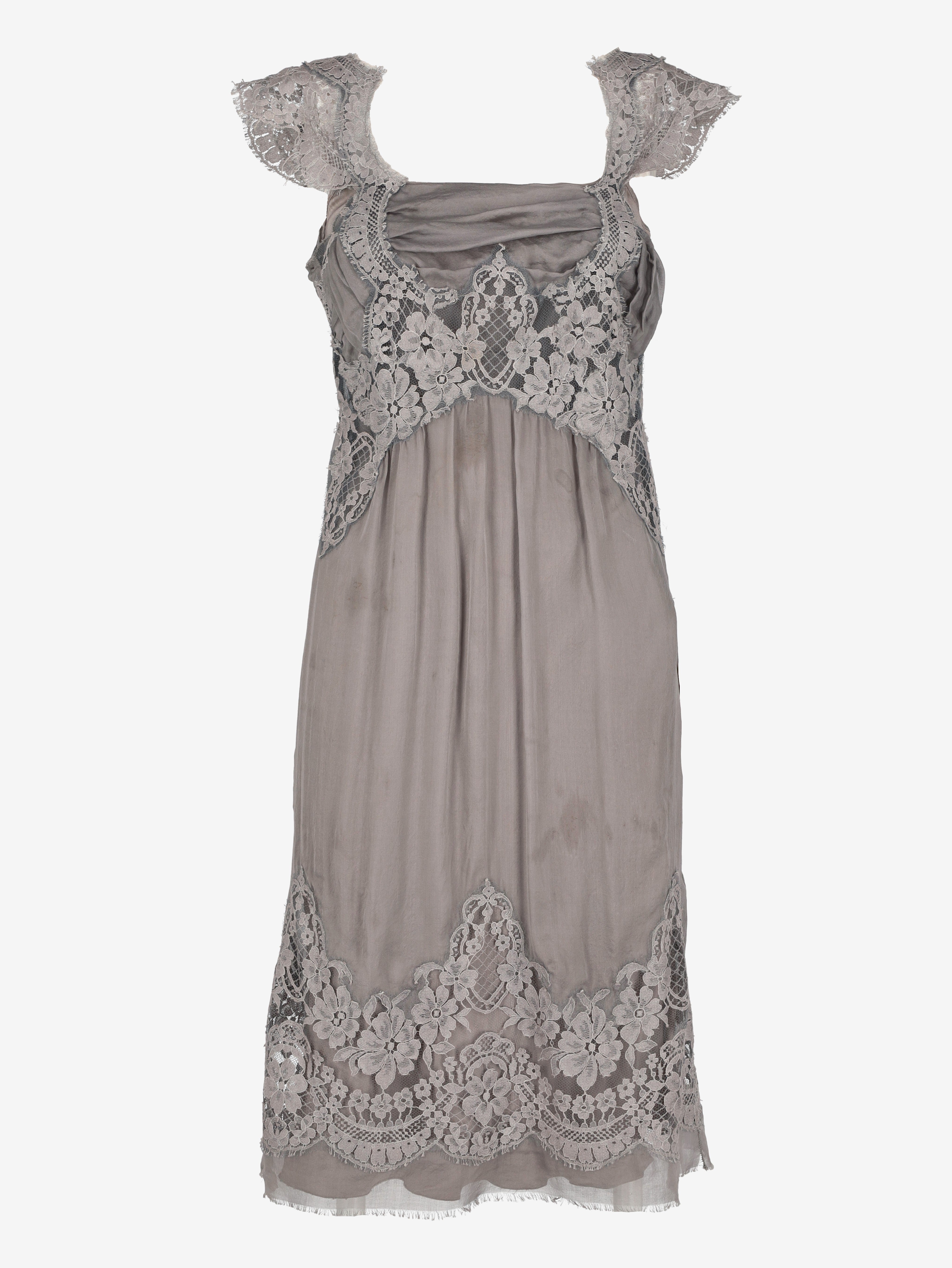 layered lace mini dress Italiana Layered Lace Mini Dress Black | White | Black | White | Womens