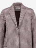 Alberto Biani Checkered Wool Coat CVM26.22.12  Vintage 