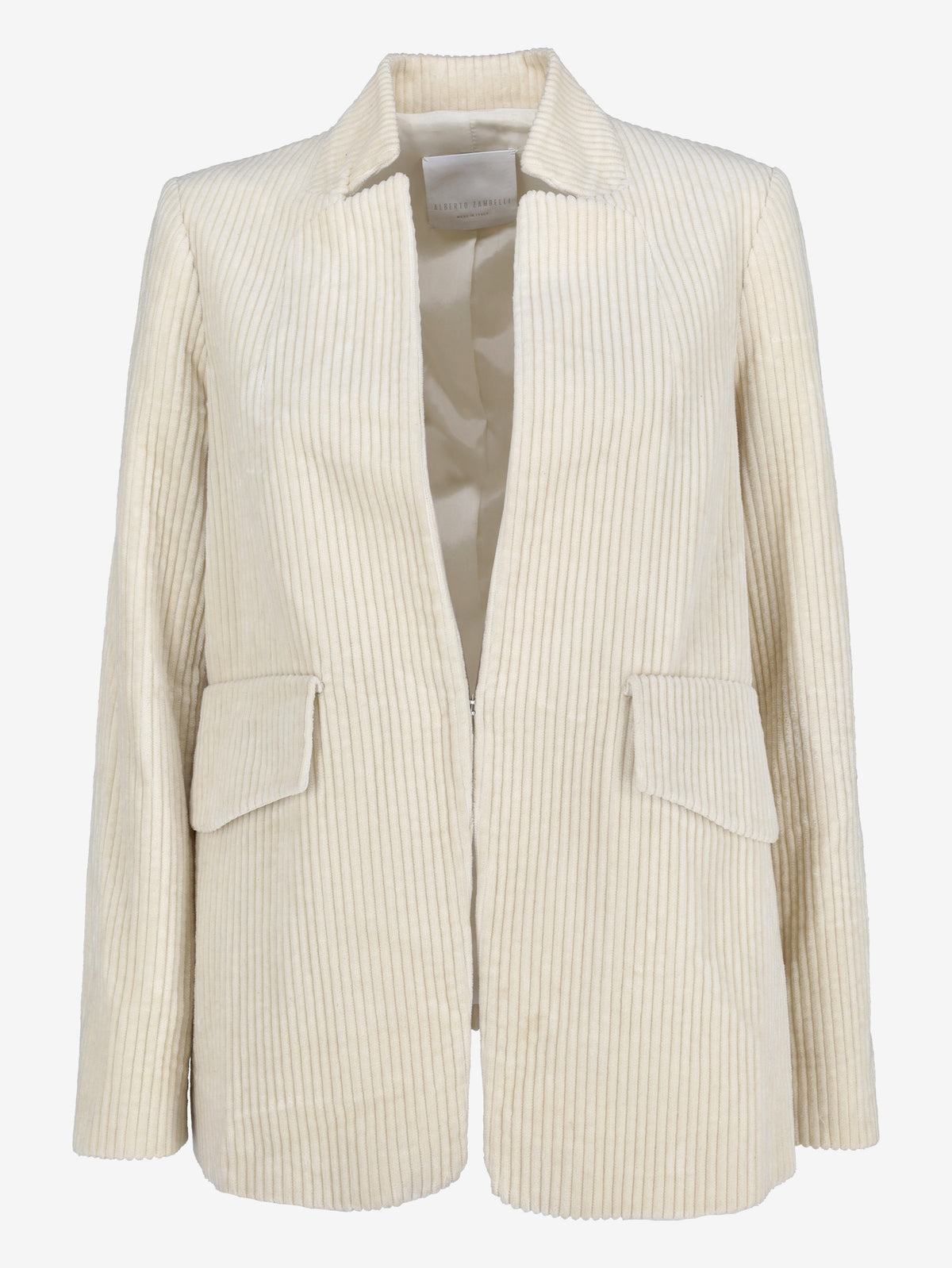 Vintage Corduroy Blazer with Front Pockets MR22526.7 . Alberto zambelli 