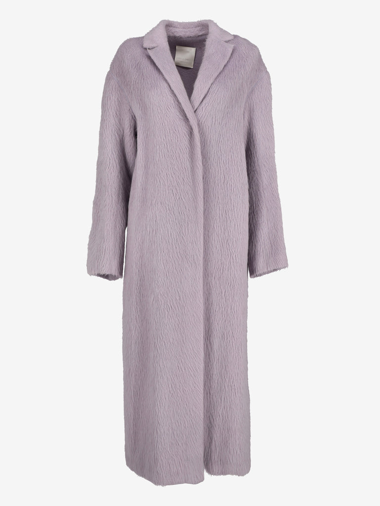 Alberto Zambelli Long Faux Fur-Effect Coat MR22526.8  Alberto zambelli 