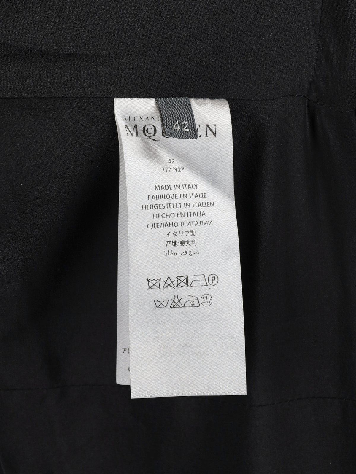 Alexander McQueen Voluminous Mini Dress CVM26.6.89  Alexander McQueen 