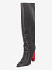 Balenciaga Pointed-Toe Boots with Red Heel Detail W29092026.9  Balenciaga 