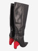 Balenciaga Pointed-Toe Boots with Red Heel Detail W29092026.9  Balenciaga 
