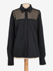 Basile Black Shirt With Transparent Detail W2511.72  Basile 