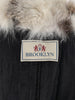 Black Long Parka with Natural Fox Fur Collar CVM26.6.122  Vintage 