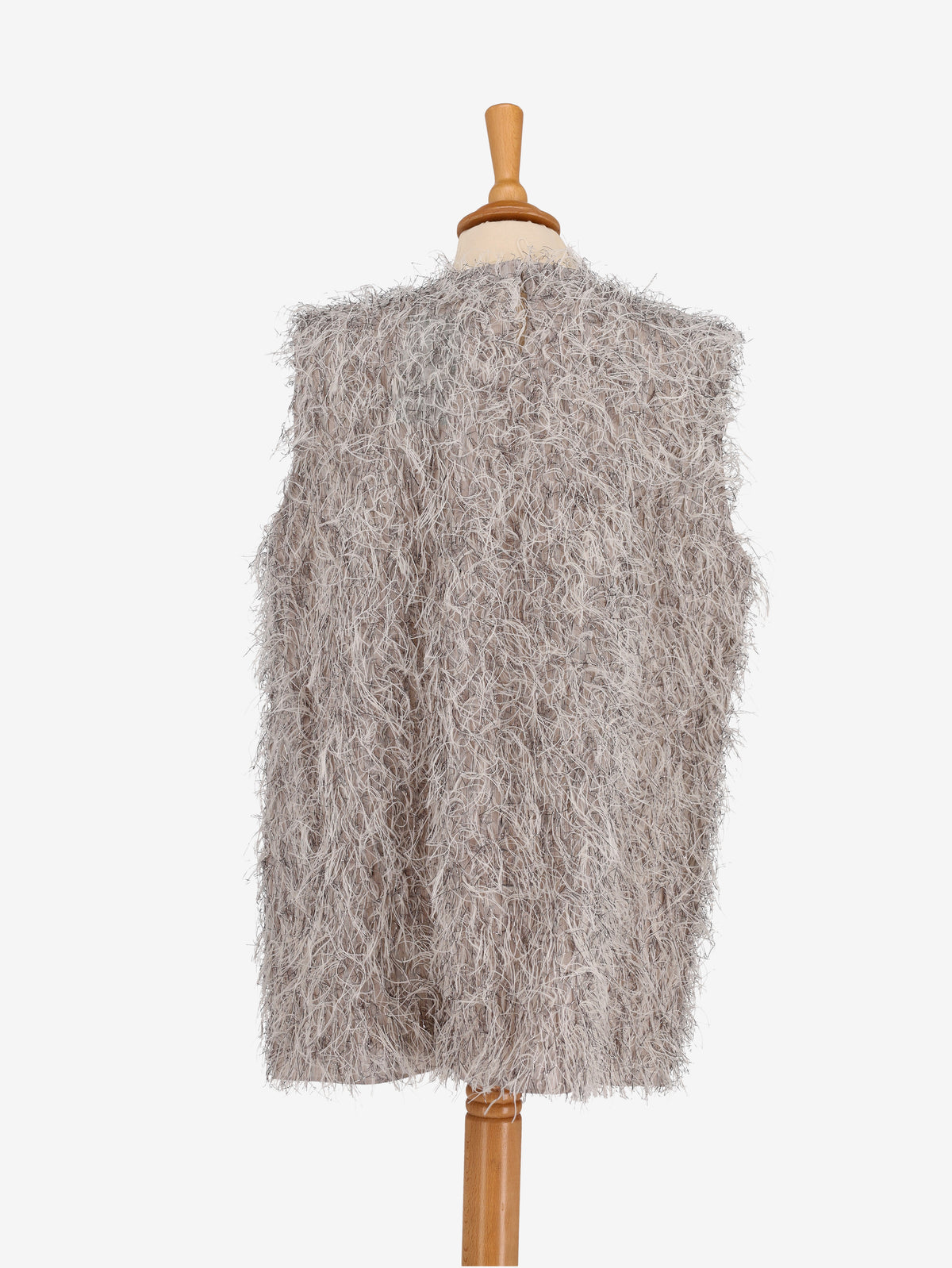 Brunello Cucinelli Lurex Fringe Top WCV241010340  Brunello Cucinelli 