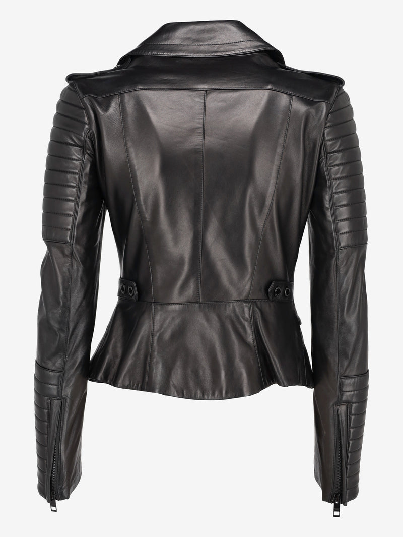 Burberry Classic Leather Biker Jacket W7426.14  Burberry 