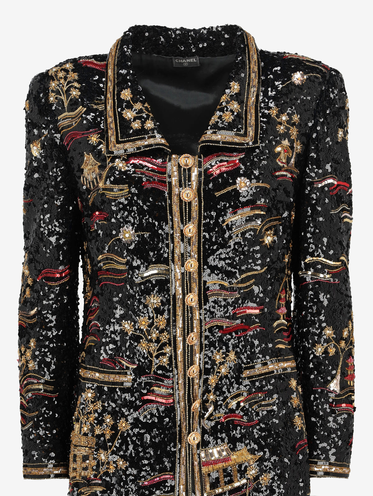 Chanel Karl Lagerfeld Coromandel Coat MR100524.49  Chanel 