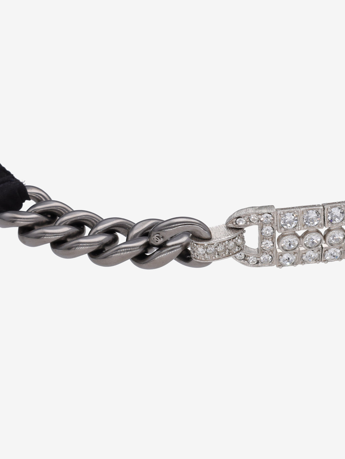 Chanel Gem-Embellished Metal Choker W191026.35  Chanel 