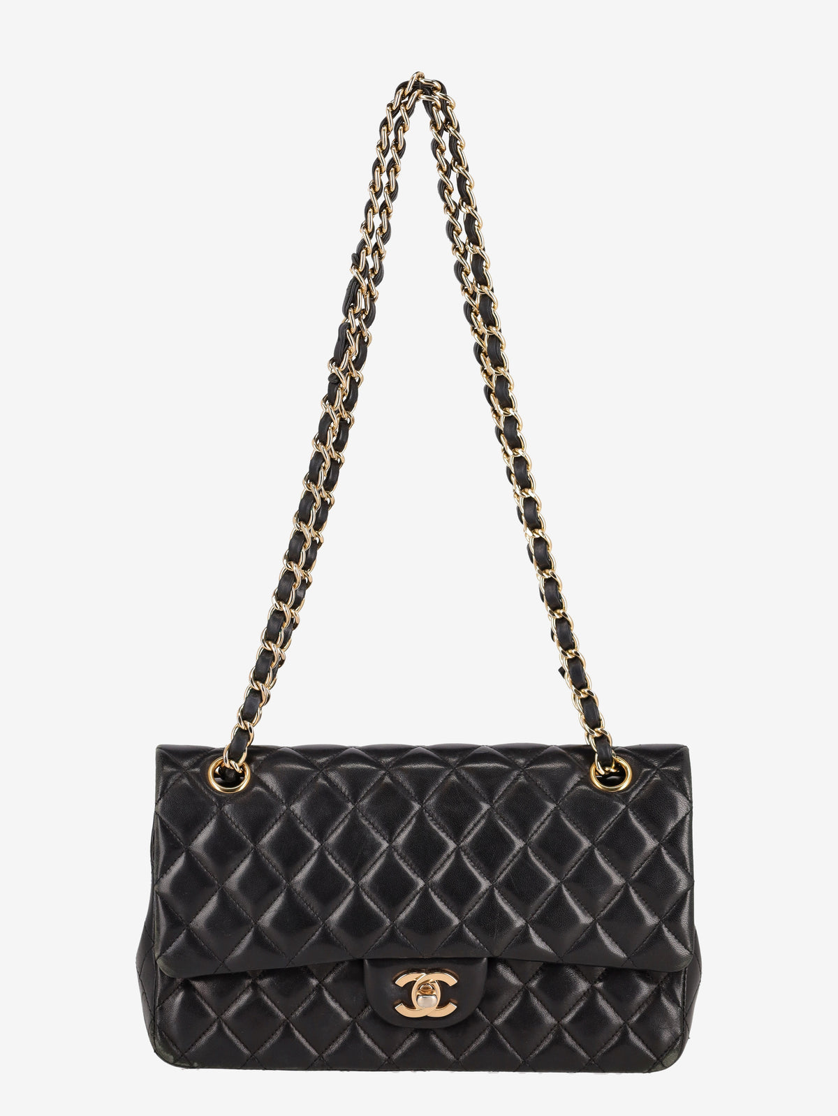 Chanel Timeless In Black Quilted Leather