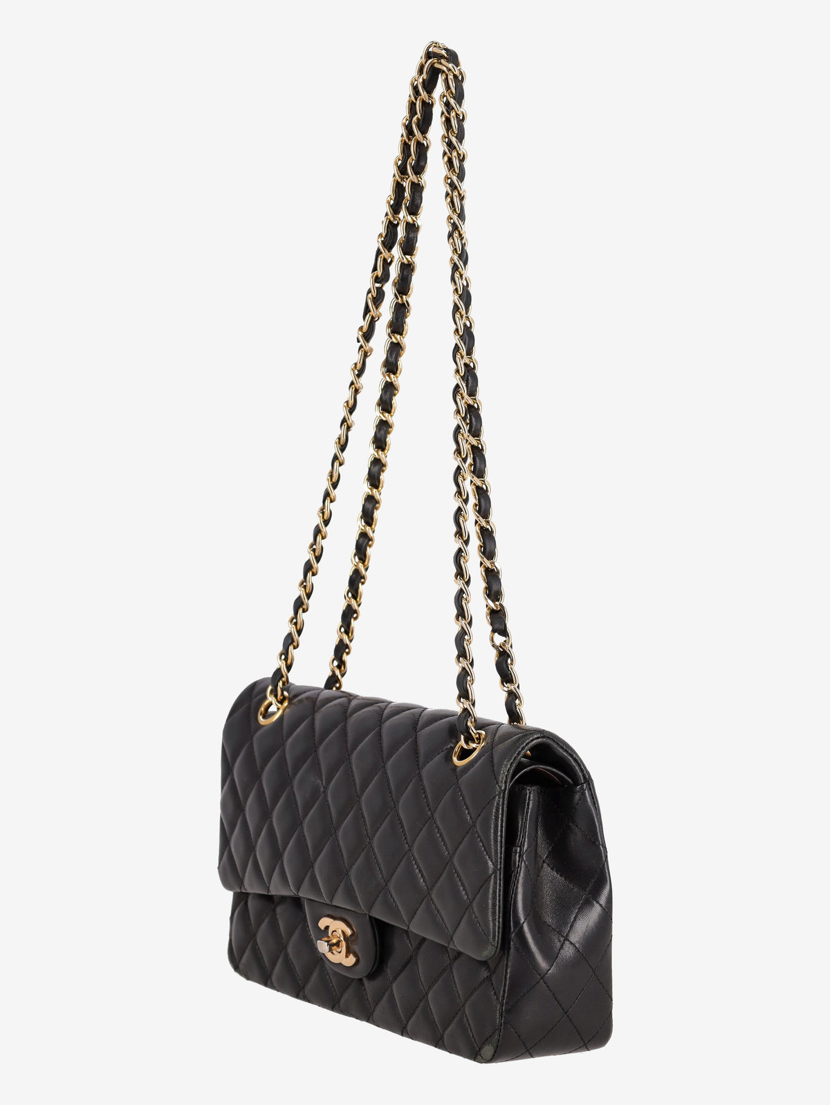 Chanel Timeless In Black Quilted Leather