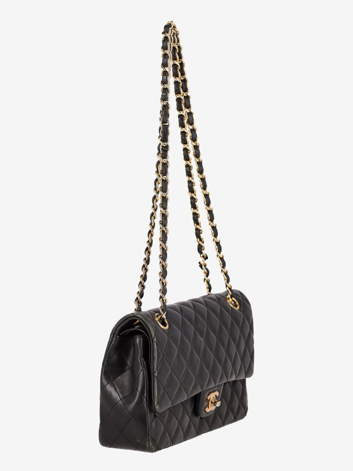 Chanel Timeless In Black Quilted Leather