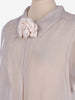 Chanel Silk Shirt With Camelia - 00s