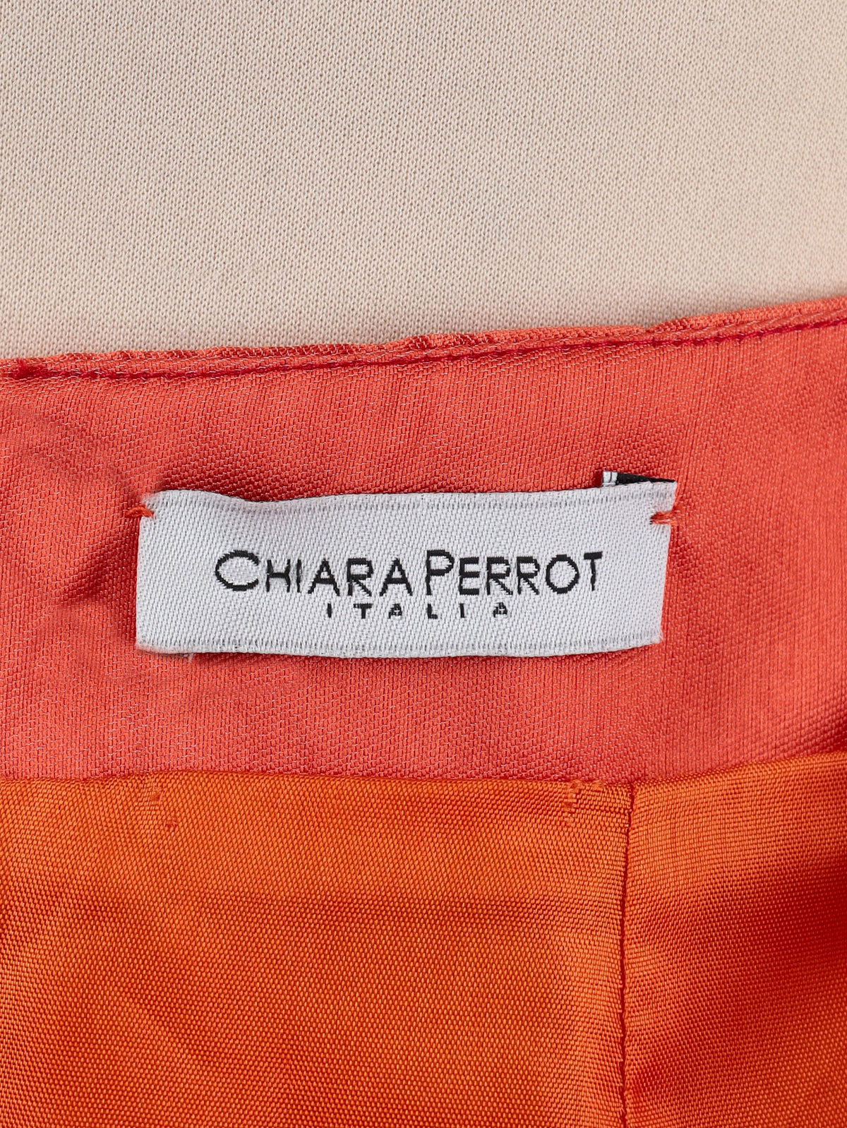 Vintage Midi Skirt with Sculptural Twisted Hem W191026.7  Chiara perrot 