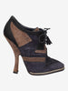 Christian Dior Fall 2011 Patchwork Suede Oxford Heel Boots CVB26.8.1  Christian Dior 