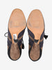 Christian Dior Fall 2011 Patchwork Suede Oxford Heel Boots CVB26.8.1  Christian Dior 