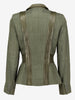 Christian Dior Blazer Jacket with Leather Inserts W7426.22  Christian Dior 