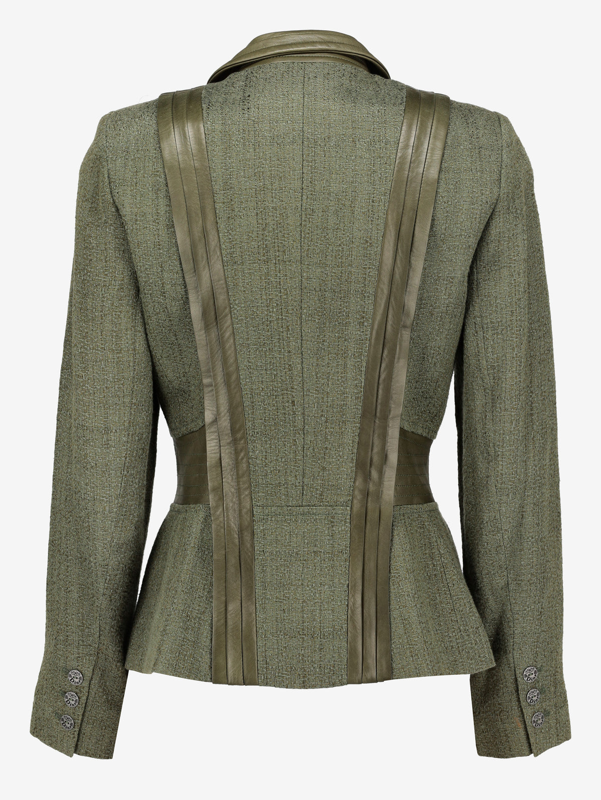 Christian Dior Blazer Jacket with Leather Inserts W7426.22  Christian Dior 