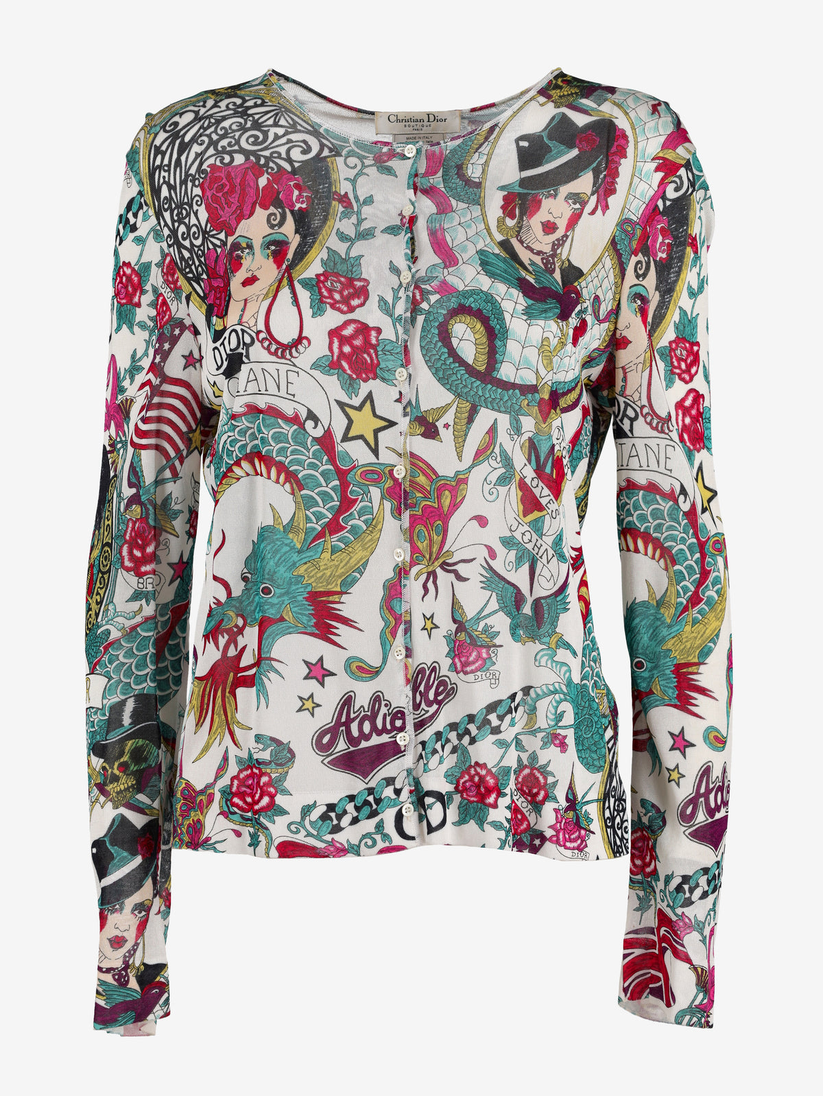 Christian Dior Gypsy Print Long-sleeved Shirt - 00s