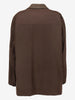 Vintage Brown Mid-Length Coat MU260921.106  Corneliani 