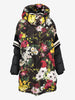 Dolce & Gabbana Oversized Floral Print Puffer Coat CVM26.22.10  Dolce & Gabbana 