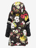 Dolce & Gabbana Oversized Floral Print Puffer Coat CVM26.22.10  Dolce & Gabbana 