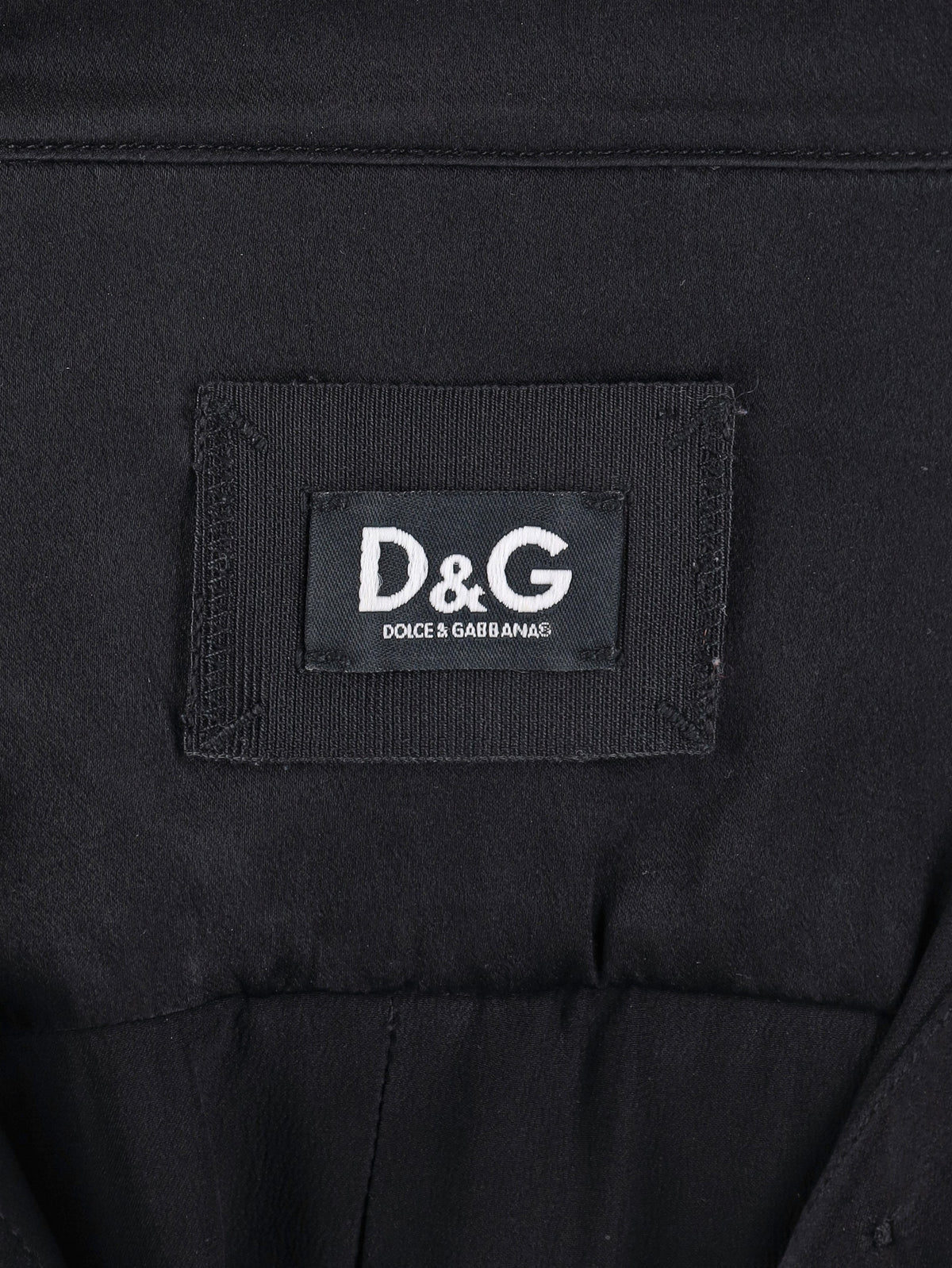 Dolce & Gabbana Western-Style Silk Shirt CVB26.47.10  Dolce & Gabbana 