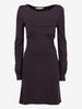 Diane von Furstenberg Long-Sleeve Wool Mini Dress CVB20.47.20  Diane Von Furstenberg 