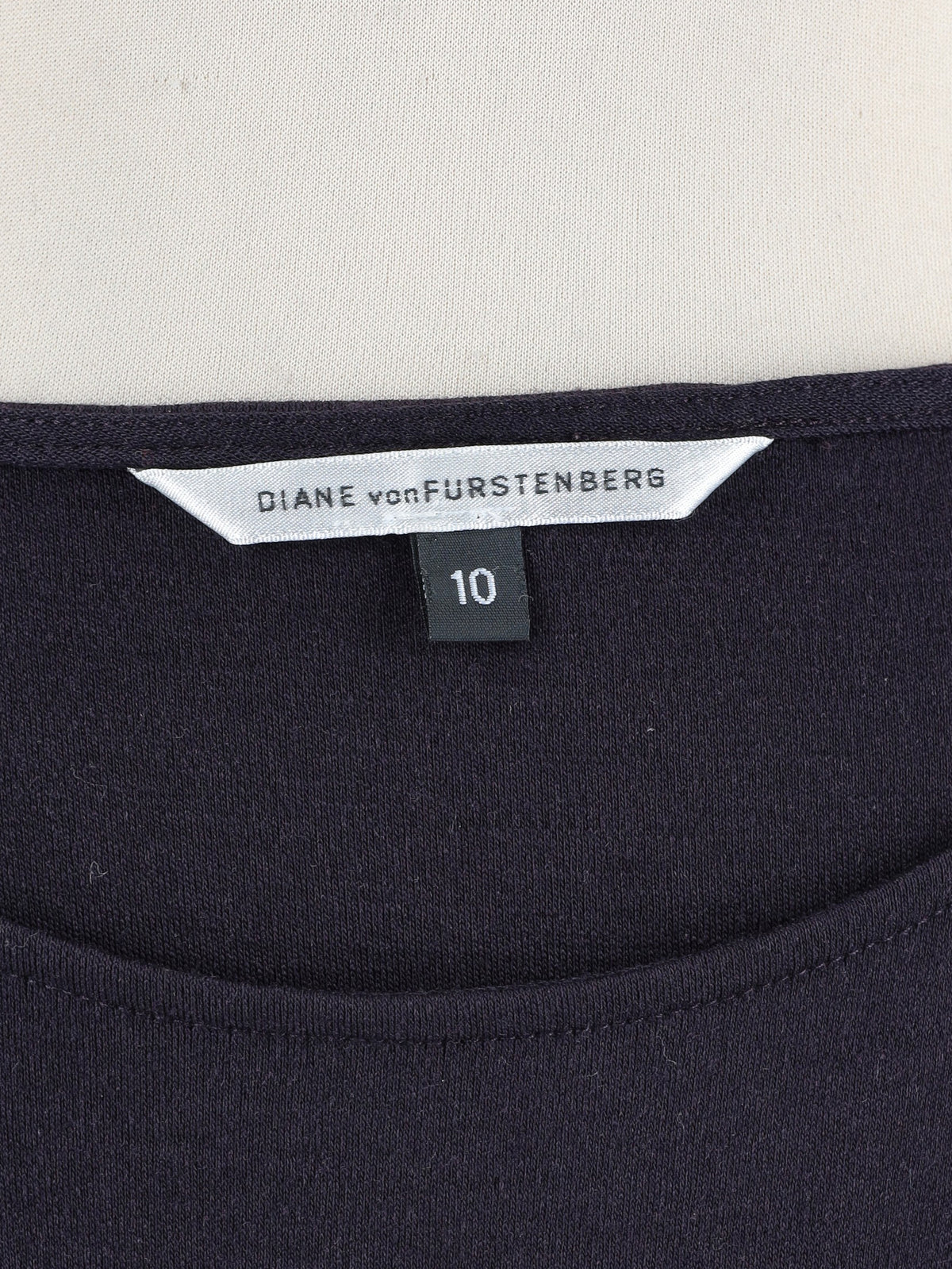 Diane von Furstenberg Long-Sleeve Wool Mini Dress CVB20.47.20  Diane Von Furstenberg 