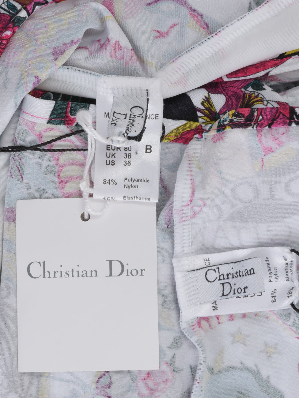 Christian Dior Gypsy Print Swimsuit -'00s