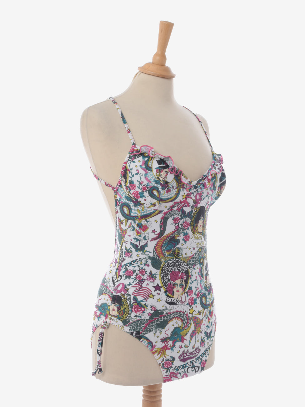 Christian Dior Gypsy Print Swimsuit -'00s