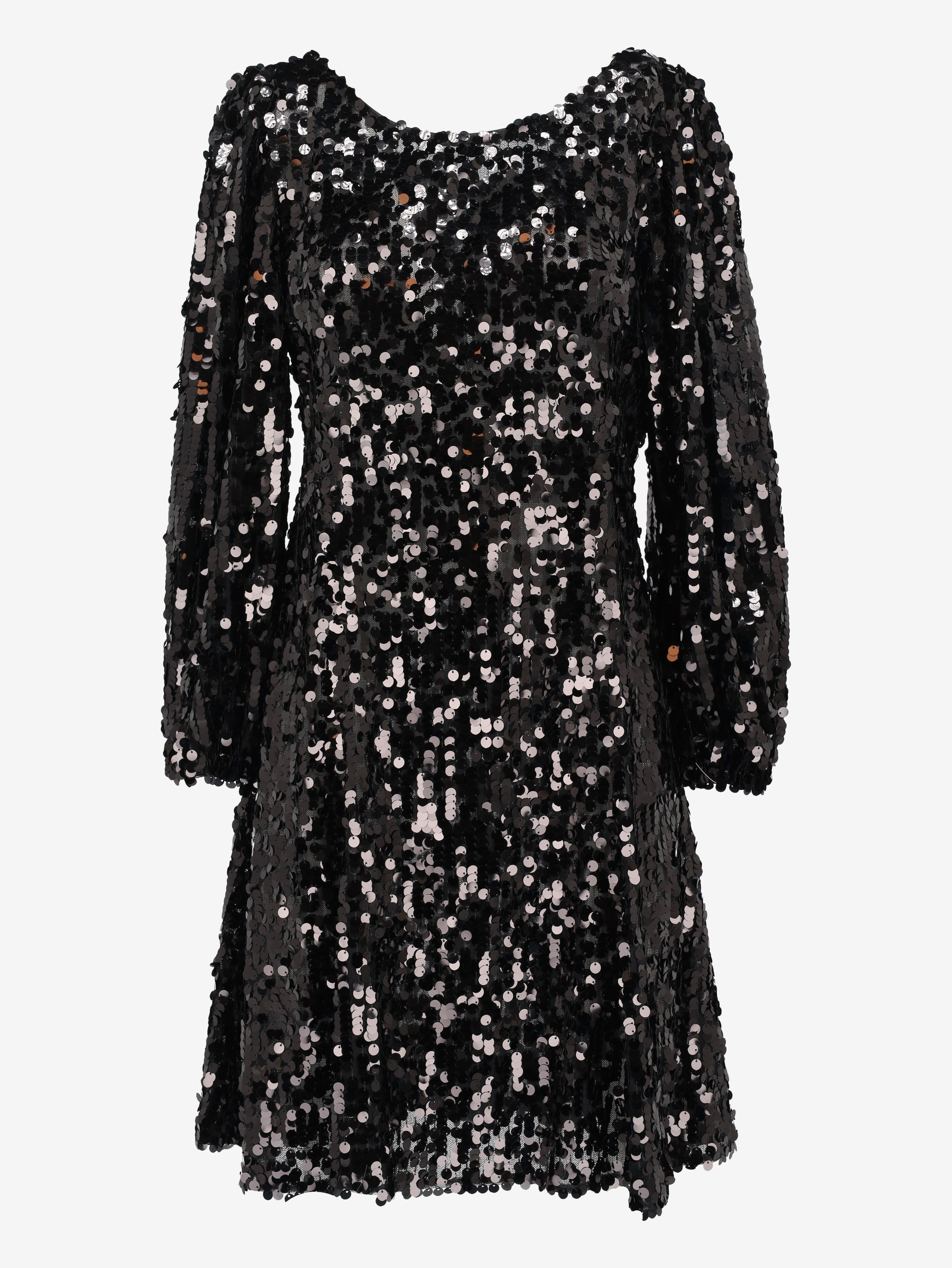 Dolce & Gabbana Sequined Evening Dress