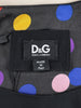 Dolce & Gabbana Black Glossy Midi Dress W191026.31  Dolce & Gabbana 