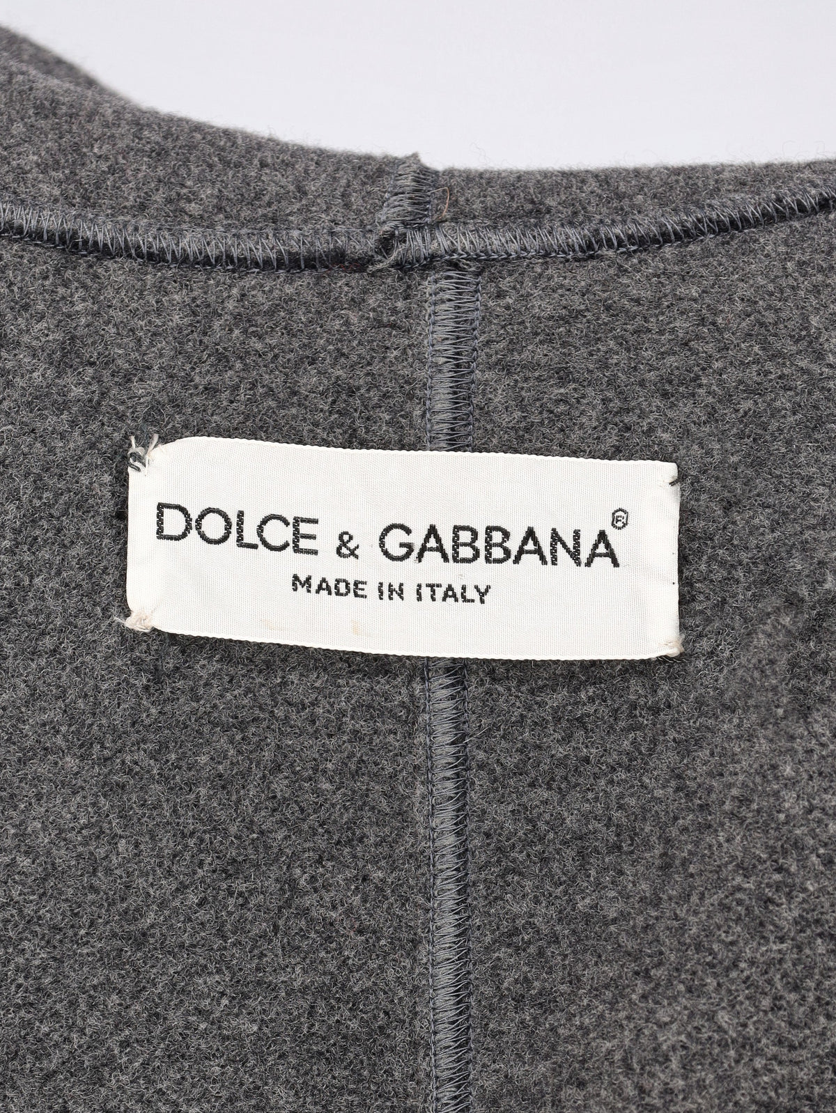 Dolce & Gabbana Vintage Oversized Wool Coat with Embroidered Roses W27526.201  Dolce & Gabbana 
