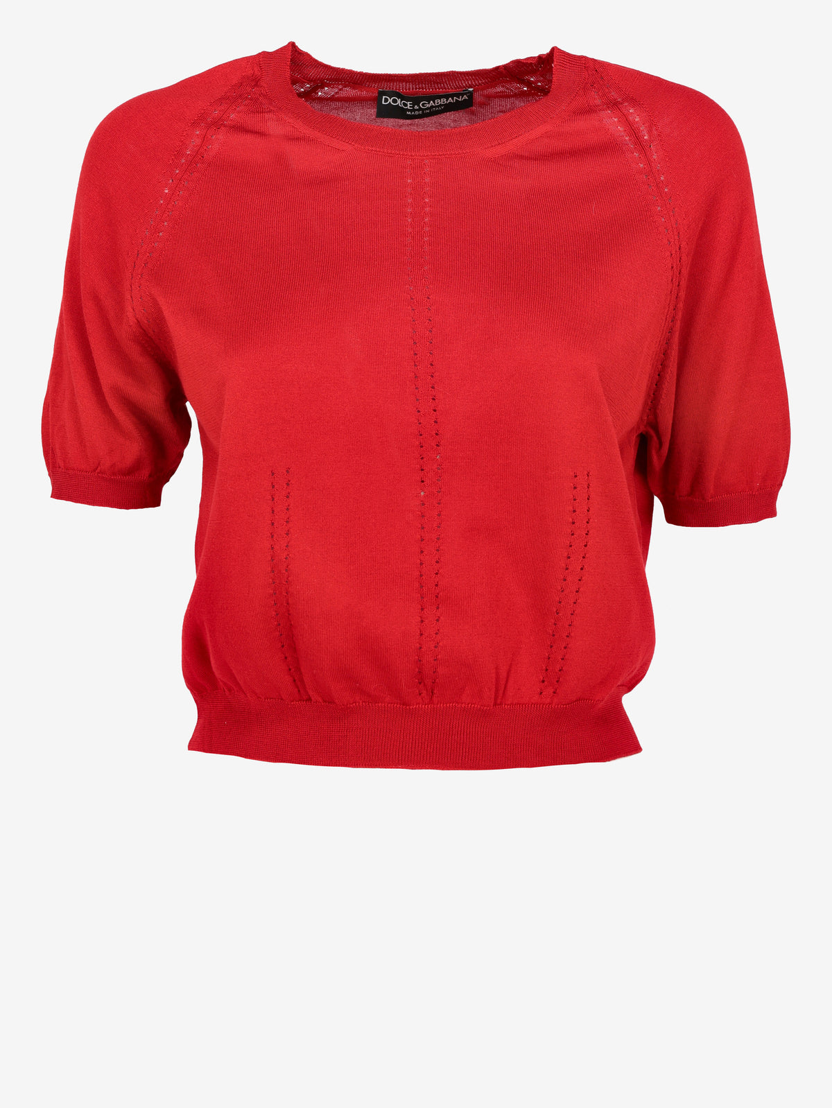 Dolce & Gabbana Silk Knitted Top W7926.2  Dolce & Gabbana 