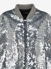 Dsquared2 Silver Supernova 80's Bomber Jacket CVM26.23.20  Dsquared² 