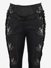 DSQUARED2 Black Lace-Panel Trousers CVM26.23.210  Dsquared² 