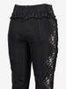 DSQUARED2 Black Lace-Panel Trousers CVM26.23.210  Dsquared² 