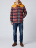 Dsquared2 Canadian Checked Overshirt with Teddy Lining CVM26.23.22  Dsquared² 