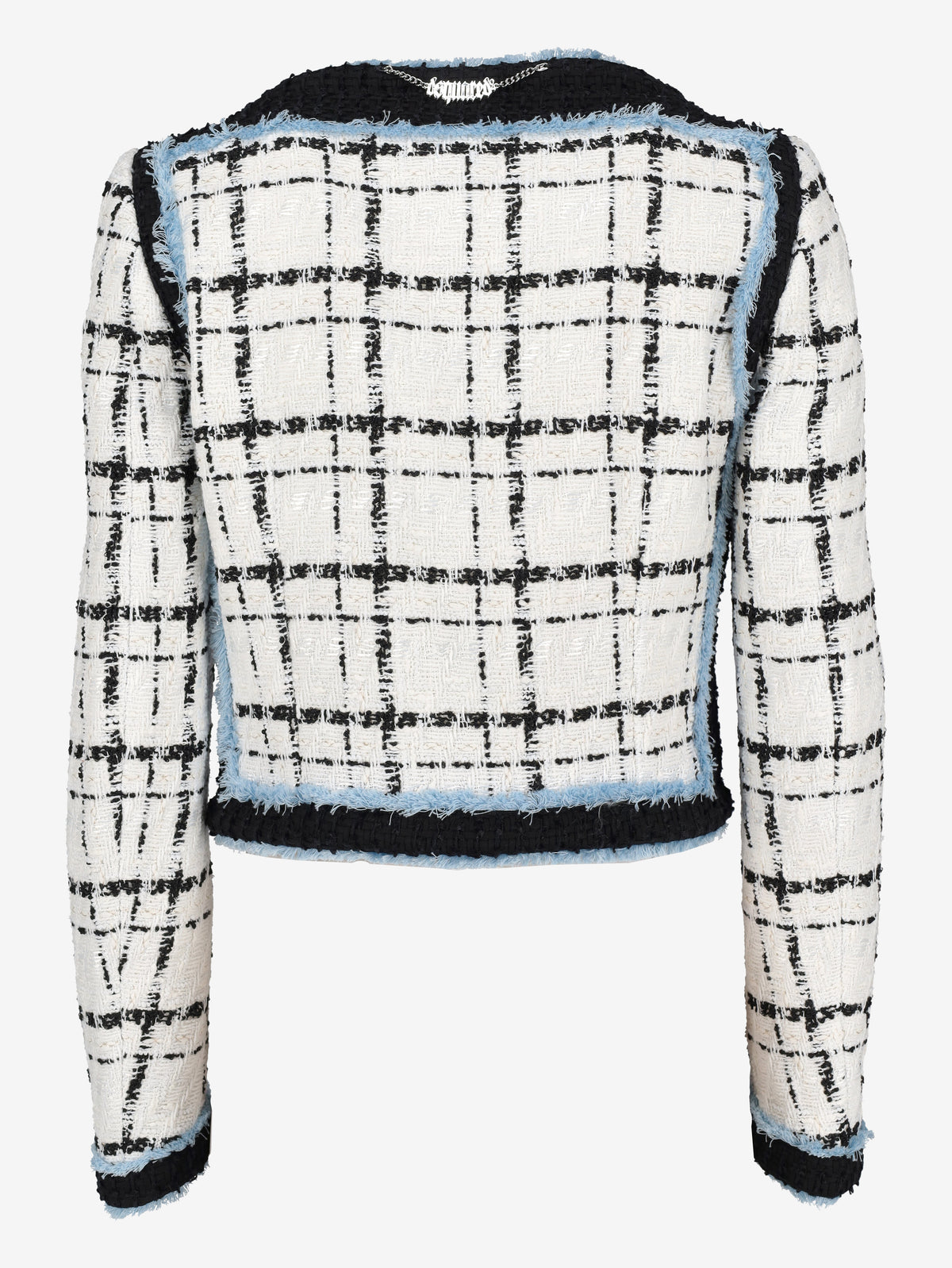 Dsquared2 Bouclé Cropped Bustier Jacket CVM26.23.30  Dsquared² 