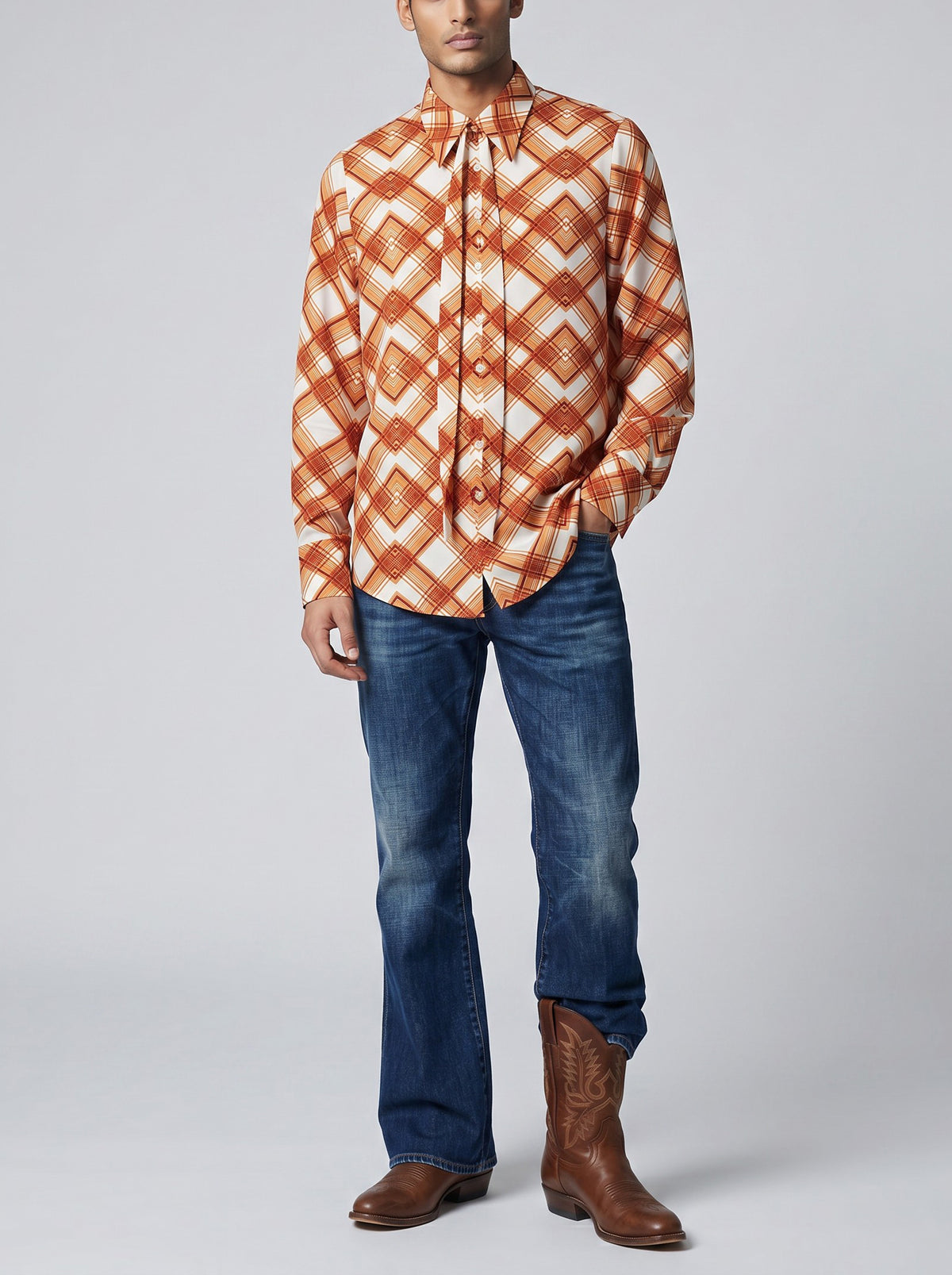 DSQUARED2 Easy Slim 70's Shirt CVM26.23.32  Dsquared² 