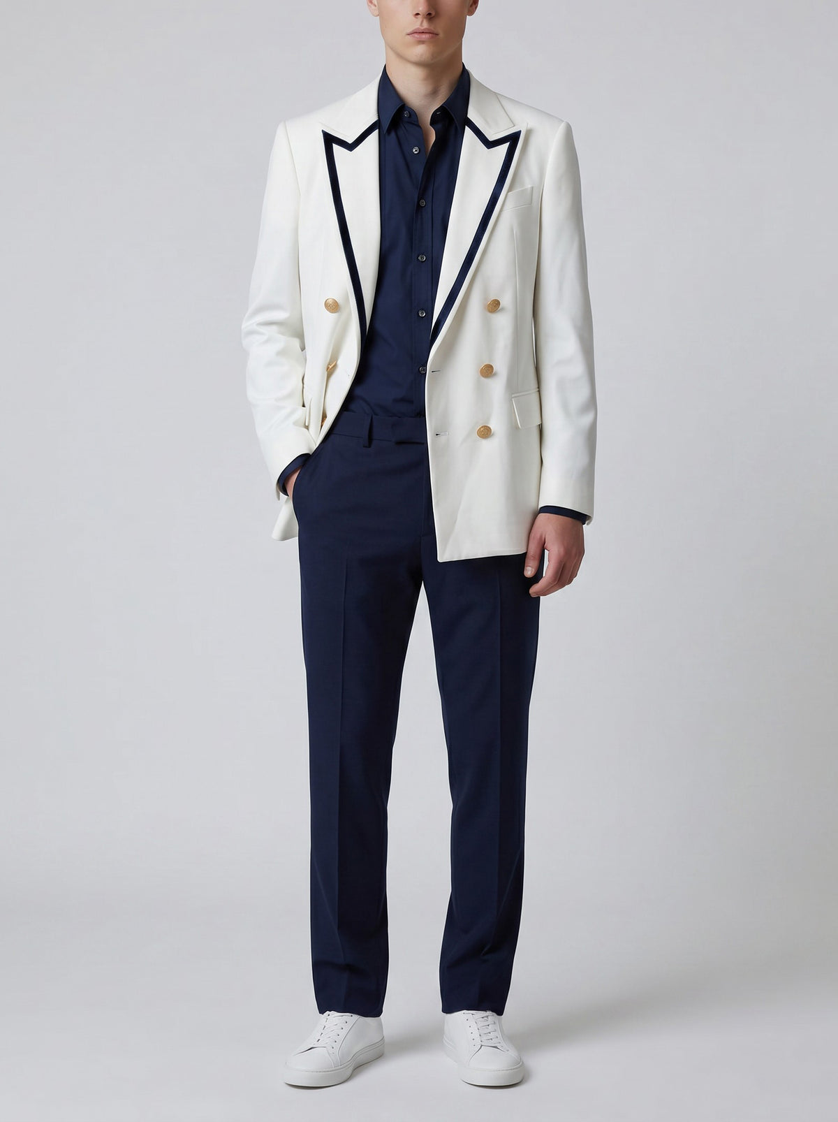 DSQUARED2 Sexy Double-Breasted Palm Beach Blazer CVM26.23.38  Dsquared² 