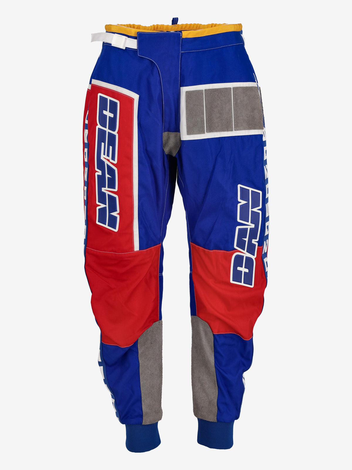 Dsquared2 Racing Regular Cargo Pants in Nylon with Leather Details CVM26.23.44  Dsquared² 