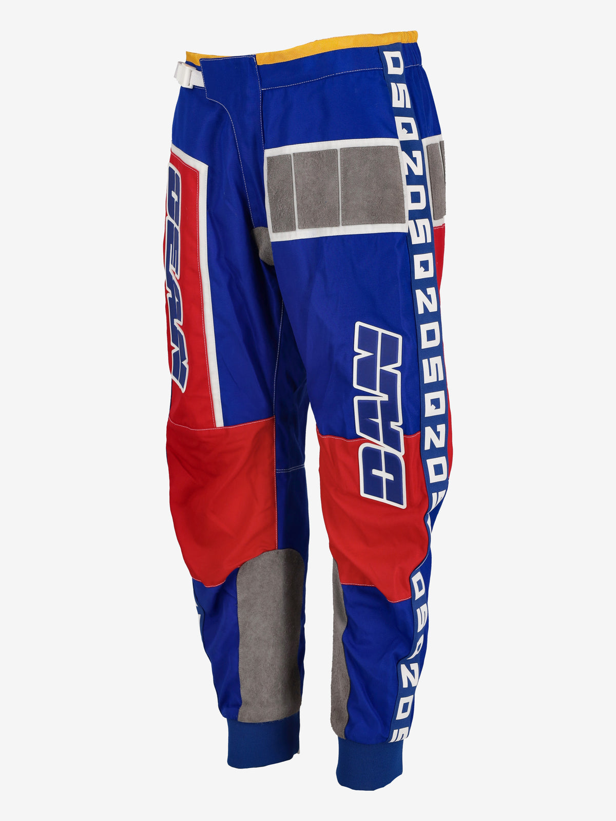 Dsquared2 Racing Regular Cargo Pants in Nylon with Leather Details CVM26.23.44  Dsquared² 