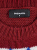 Dsquared2 Layered Knit Sweater with Snowflake Motif CVM26.23.81  Dsquared² 