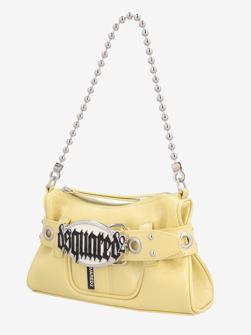 Dsquared2 Belt Clutch Patent Leather Shoulder Bag CVM26.23.86/3  Dsquared² 